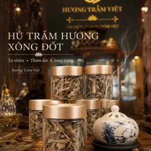 Trầm Hương Tự Nhiên Xông Đốt